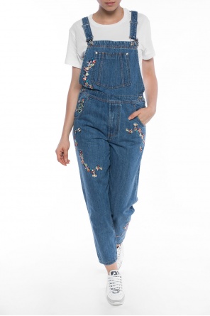 Embroidered denim dungarees, zdjęcie 2 Embroidered denim dungarees od Diesel